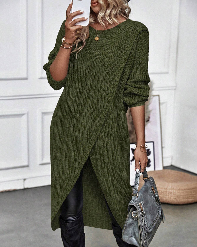 The Cozy Sweater Dress